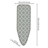 Heat-Resistant Replacement Ironing Board Cover Padded Ironing Board Cover with Drawstring Thickened Household Item Cotton for Laundry Room, Home
