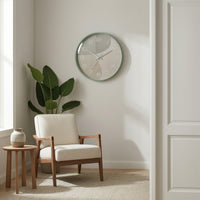 Analog Wall Clock Minimalist Round Wall Clock Accurate for Bedroom