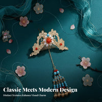 Traditional Chinese Attire Hair Accessory Set Gold-Plated Chinese Traditional Chinese Attire Hair Accessory Set Traditional