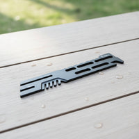 Flat Disc Rotor Wrench Compact Rotor Truing Wrench Easy to Carry Disc Brake Alignment Tool Lightweight for Cyclists, Mechanics, Roadside, Workshop