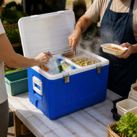 Commercial Insulated Cooler Box for Food Transport - Large Capacity, Food-Grade, Long-Lasting Cold/Heat Retention