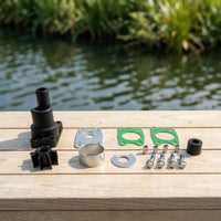 Watering Pump Impeller Kit with Housing Replacement Watering Pump Impeller Repair Kit Marine for Boat Owners