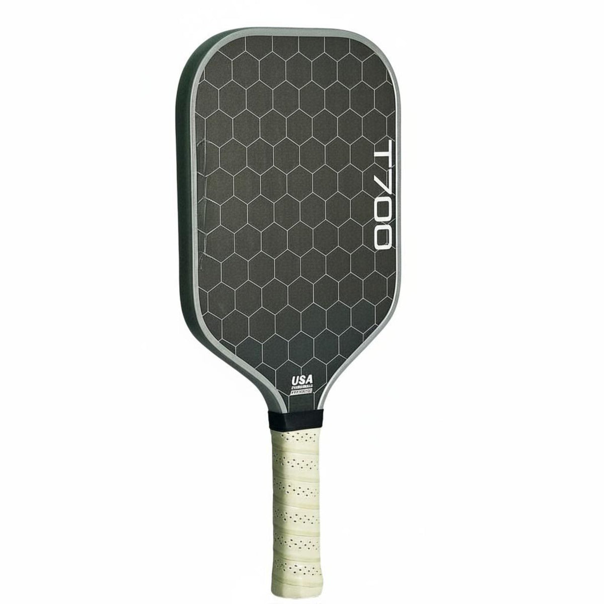 USAPA Approved T700 Pickleball Racket Lightweight Design T700 Carbon Pickleball Racket Ergonomic Grip for Men, Tournaments, Practice, Indoor