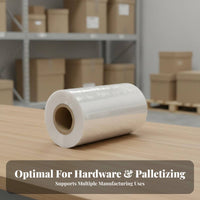 PE Stretch Film Roll Auto-Adhering Stretch Wrap Film Professional Plastic Wrap Strong Duty Packing Supplies Professional Grade