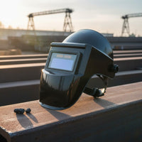 Auto-Darkening Metal-Joining Helmet Wide Field of View Auto Darkening Welder Visor Head-Mounted Metal-Joining Visor Heat