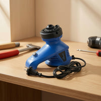 Electric Drill Bit Sharpening Machine Compact Drill Bit Grinder Tabletop Sharpening System Corded for DIYers, Hobbyists, Home Workshop, Tool Room