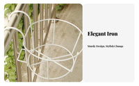 Railing Planter storage areaSaving floral Pot Stand Easy Installation for casement