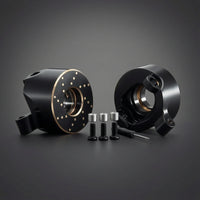 Front Steering Hub Black and Gold Steering Hub Heavy Duty Wheel Weight