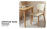 Mermaid Back Dining Chair Solid Wood Frame French Retro Side Chair Unique Cutout Backrest Home Furniture for Design Enthusiasts, Adults, Kitchen, Cafe