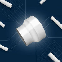Pipe Reducer Watertight Seal Round Duct Reducer