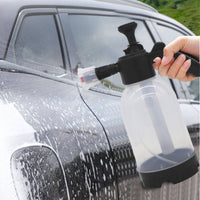 Transparent Foaming Pump Sprayer Graduated Pump Foamer Pressurized Spray Foamer Ergonomic for Car Detailers