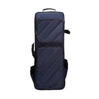 Double flutes Carry Bag Padded flutes Bag Zippered Case with Shoulder Strap for School