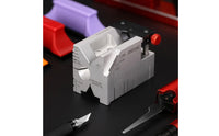Multi-Purpose Round Rod Drill Guide Compact Size Model Assembly Base Precise Positioning Model Cutting Block Stable Clamping for Hobbyists, Workbench