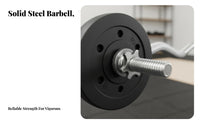 Adjustable Barbell Set Adjustable Barbell Weight Set Heavy Duty Weightlifting Bar for Women, Beginners