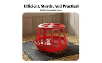 Fowl Waterer Sturdy Automatic Chicken Drinker Thickened Weight-Driven Fed Chicken Waterer for Farmers, Homesteaders, Backyard, Outdoor, Barn