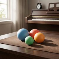 4 Pieces Finger Training Ball PU Polyurethane Finger Exercise Ball Smooth