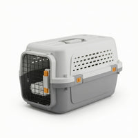 Sturdy Hard-Shell Pet Carrier Ventilated Pet Travel Carrier Long-Lasting Dog Crate Easy to Clean for Cats and Dogs