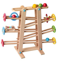 Beech Wood Ball Coaster Track Toy Set