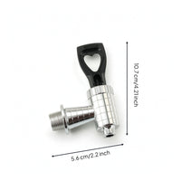 Tapered Replacement Dispenser Faucet Steady Dispense Dispenser Faucet with Lever Handle Easy to Install Replacement Spigot Long-Lasting for Tea Barrels