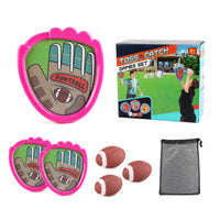 Active Catch Ball Game with Storage Bag Compact Toss and Catch Ball Game Set Classic Repeated Use for Toddlers, Park