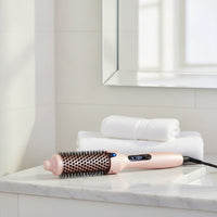Heated Styling Brush Travel Heated Round Brush Dual Power Requirement for Jet-Setters