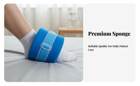 Foot Elevator Cushion Skin-Comfortable Foot Elevator Raise Pillow Breathable Textile Ankle Raise Pillow for Bedridden Patients, Elderly, Bed Rest