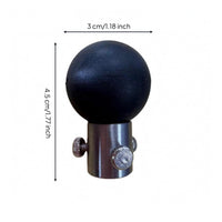 Cello Instrument Support Stopper Portable Cello Anti-Slip Base Floor Protector Rubber Ball Clamp for Cellists