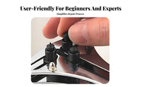 DIY Three Jaw Watch Back Access Er Easy to Use 3 Jaw Watch Case Access Er Anti-Slip Grip for Watchmakers, Hobbyists, Workshop