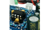Low Noise NE5532 Preamplifier Board Double-Sided PCB Single Power Supply Preamp Board High-Fidelity Electronic Component Compact Size for DIY Enthusiasts