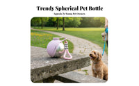 Stainless Canine Bottle Water Bottle Food-Grade Materials Portable Lightweight for Dogs, Outdoor, Hiking, Walking