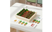 Carrot Harvesting Game Educational Farm Memory Challenge Game Improves Word Recognition Learning Toy for Preschoolers, Children 3++