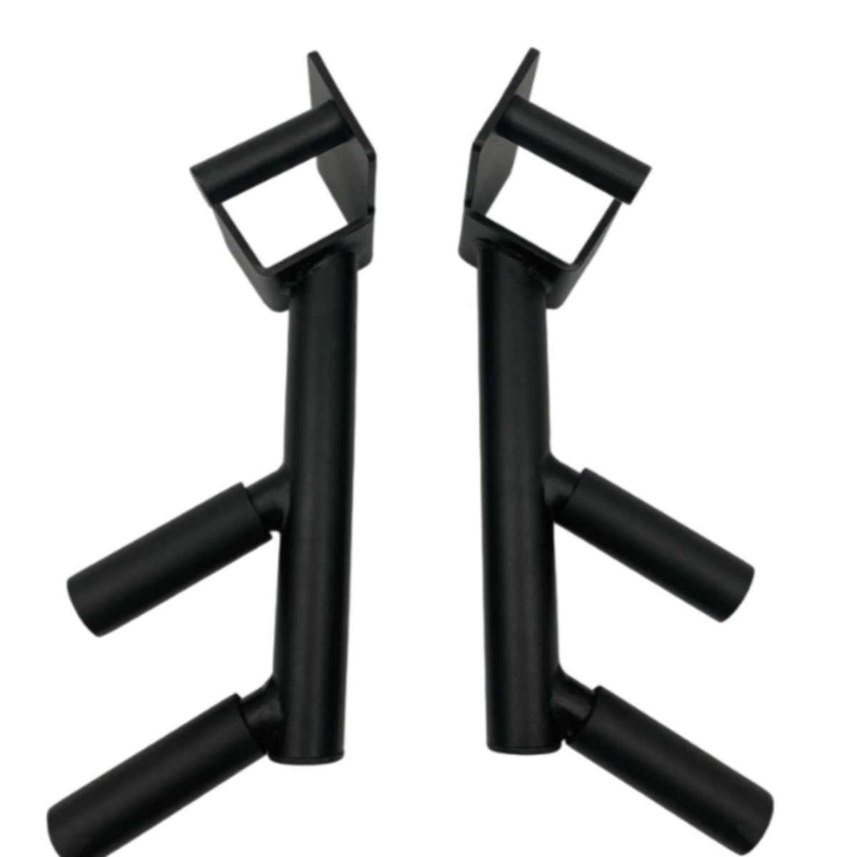 Compatible Parallel Bar Attachment Sturdy Parallel Bar Handles Non-Slip Power Rack Accessory Universal for Strength Training