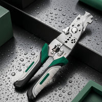 Multifunction Wire Stripping Pliers Versatile Cable Stripping Plier Allall-in-One Wire stripper/crimping Tool Lightweight for Electricians, Electrical Work, Quick Repairs