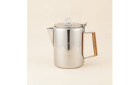 1500 Ml Stainless Steel Coffee Pot Glass Lid Coffee Pot Measurement Markings Home Appliance