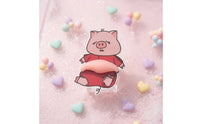 Cute Squishy Pig Toy Funny Pig Press Toy Tactile Tear-Resistant for Office, Desk