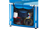 5 Pockets Poolside Organizer Bag Foldable Poolside Hanging Bag Multi-Pocket for Beach, Bathroom