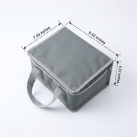Lunch Bags for Women with Modern Minimalist Style, Insulated Food Storage for Hiking and Camping BBQ, Medium Cool Bag Lunch Box, Hot Cold Bag