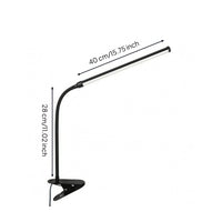 USB Clip-Mounted Desk Lamp Adjustable Brightness Clamp Reading Light Clip on Reading Light 3 Color Modes