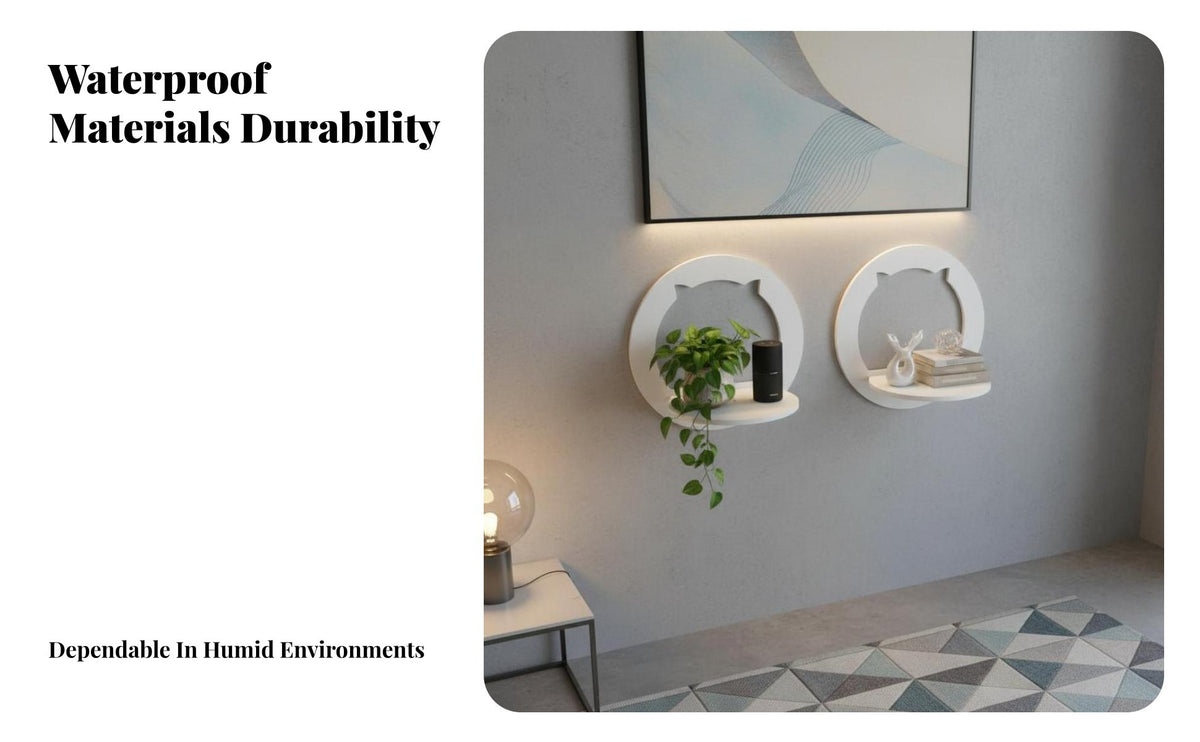 toolno-cost installation cumulusShaped shelf Space-Saving on the wall decor-mounted Shelf multiple sizes Set on the wall decor Decoration for Renters, Home Decorators, Parents, Bedroom, Nursery