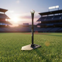 Stable Batting Tee with Weighted Base Sturdy Adjustable Batting Tee Long-Lasting Portable for Batter