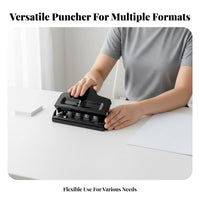 Mushroom-Shaped Hole Punch Tool DIY Discbound System Punch Tool Mushroom-Shaped Hole Puncher Precise Punching Craft Tool Small