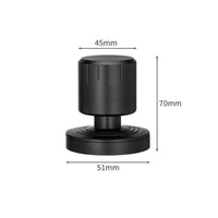 Tamper Constant Pressure Coffee Tamper with Stand Stainless Steel for Home Baristas