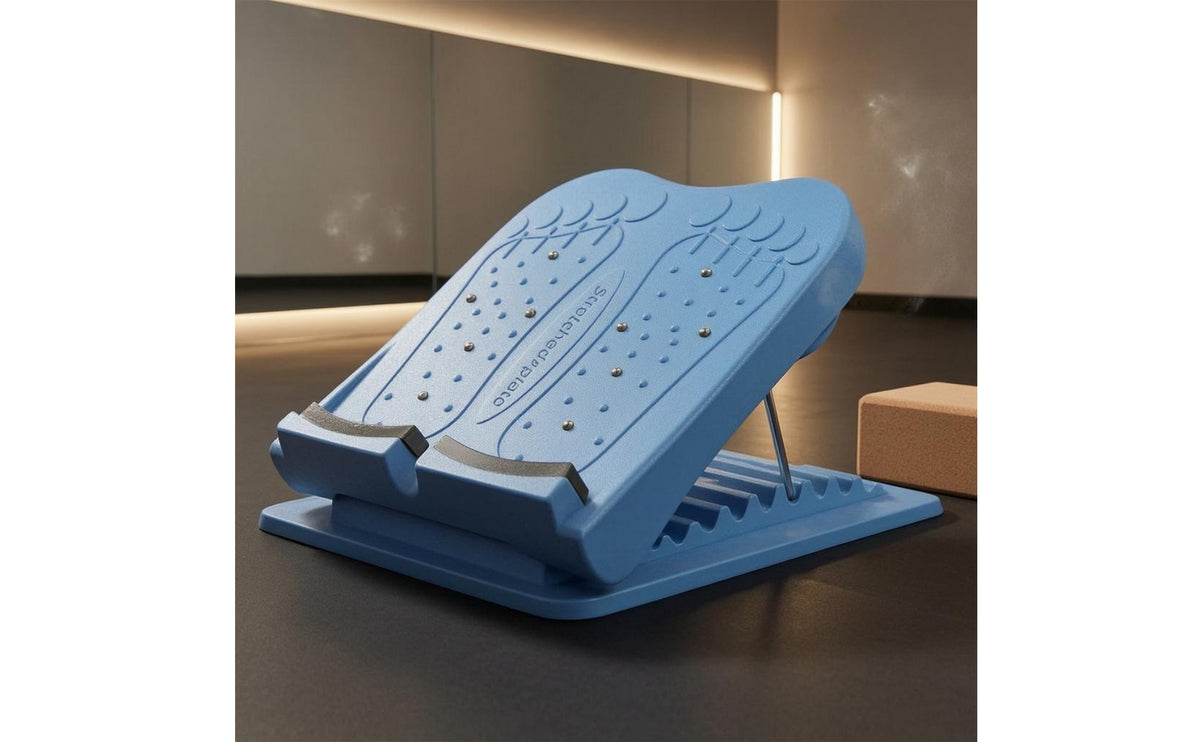 Calf Stretcher Board Padded Foot Blocks Foldable Stretch Board Sports Gear Textured Surface Traction Bumps