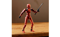 Articulated Figure with Accessories Fully Movable for Stop Motion, Collectors