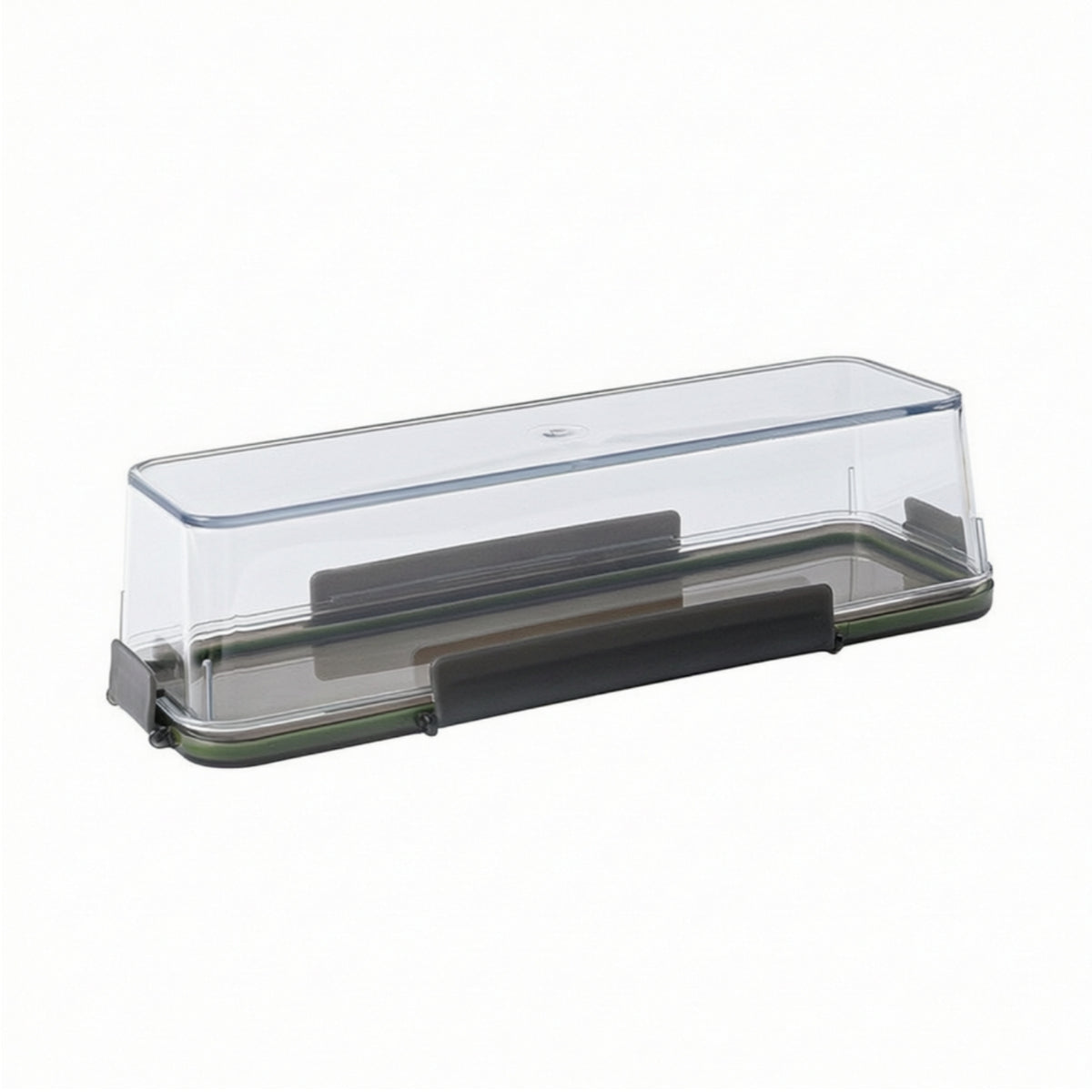 Plastic Cake Box with Latch Sealed Swiss Roll Container Airtight Pastry Container with Lid Secure for Bakers
