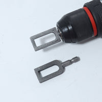 2 Pieces Long-Lasting Wire Twisting Tool with Hex Shank Compact Wire Twister with Hex Shank Fast Drill Attachment for Construction Sites, Workshop