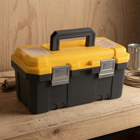 Plastic Tool Storage Case Sturdy Double-Layer Tool Storage Case Rectangular