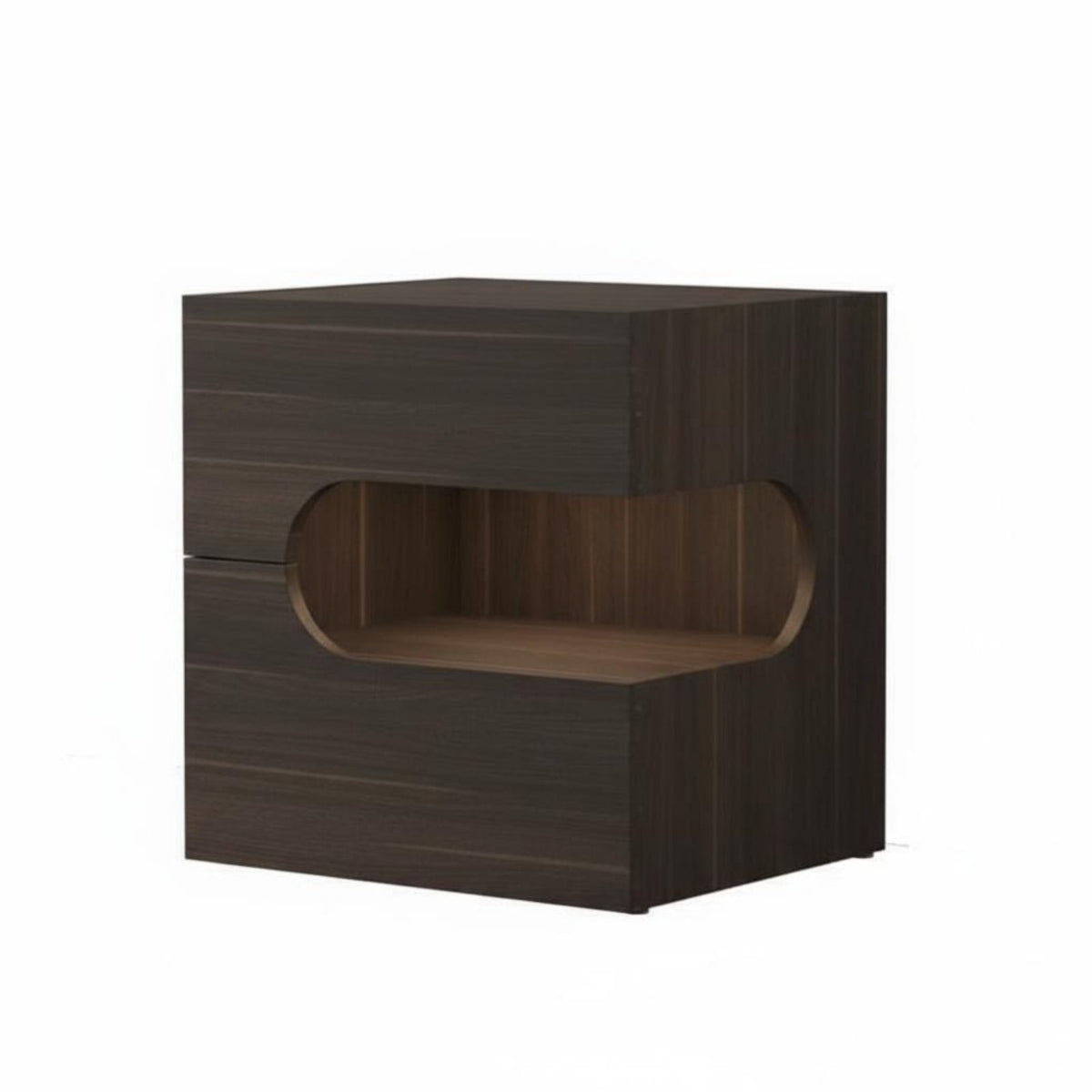Minimalist Design Nightstand with Drawers and Shelf Modern design Single-Drawer End Table with Shelf Italian Inspired Bedside Cabinet Sturdy framework for Homeowners, Parents, Students, Hotel Room, Hallway, Office, Nursery