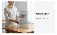 Acrylic Coin Stand Clear Acrylic Construction Durable Design for Countertop
