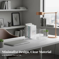Space-Saving Multi-Compartment Desk organizer With Drawer Multi-Compartment Desktop organizer sturdy Stationery Holder No Assembly Required for Remote Workers, Students, educators, Study Room, School